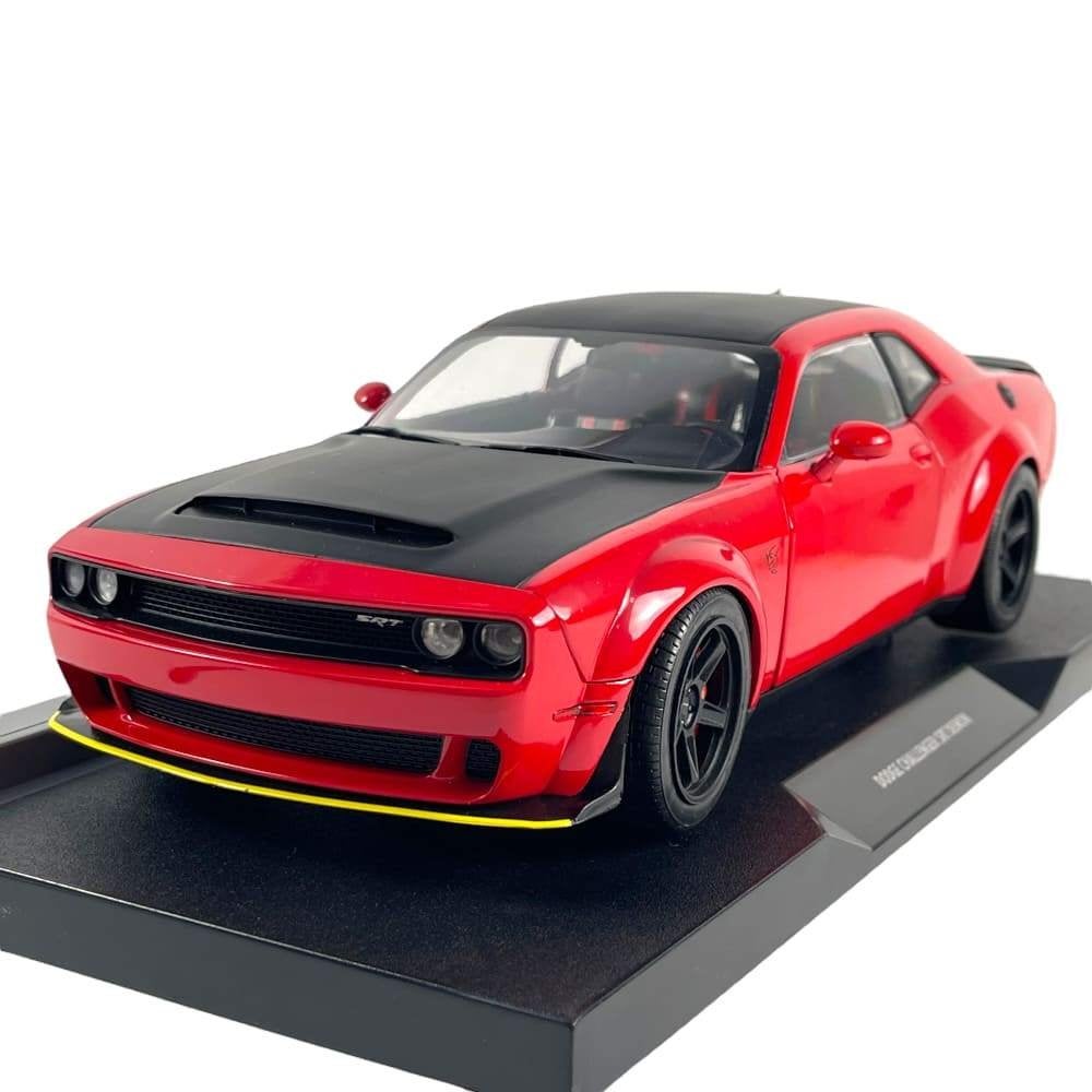 Dodge Challenger Demon Tor Red Solido 1:18, Christian@diecastcompany.nl, Auto, Solido, Diecast Company