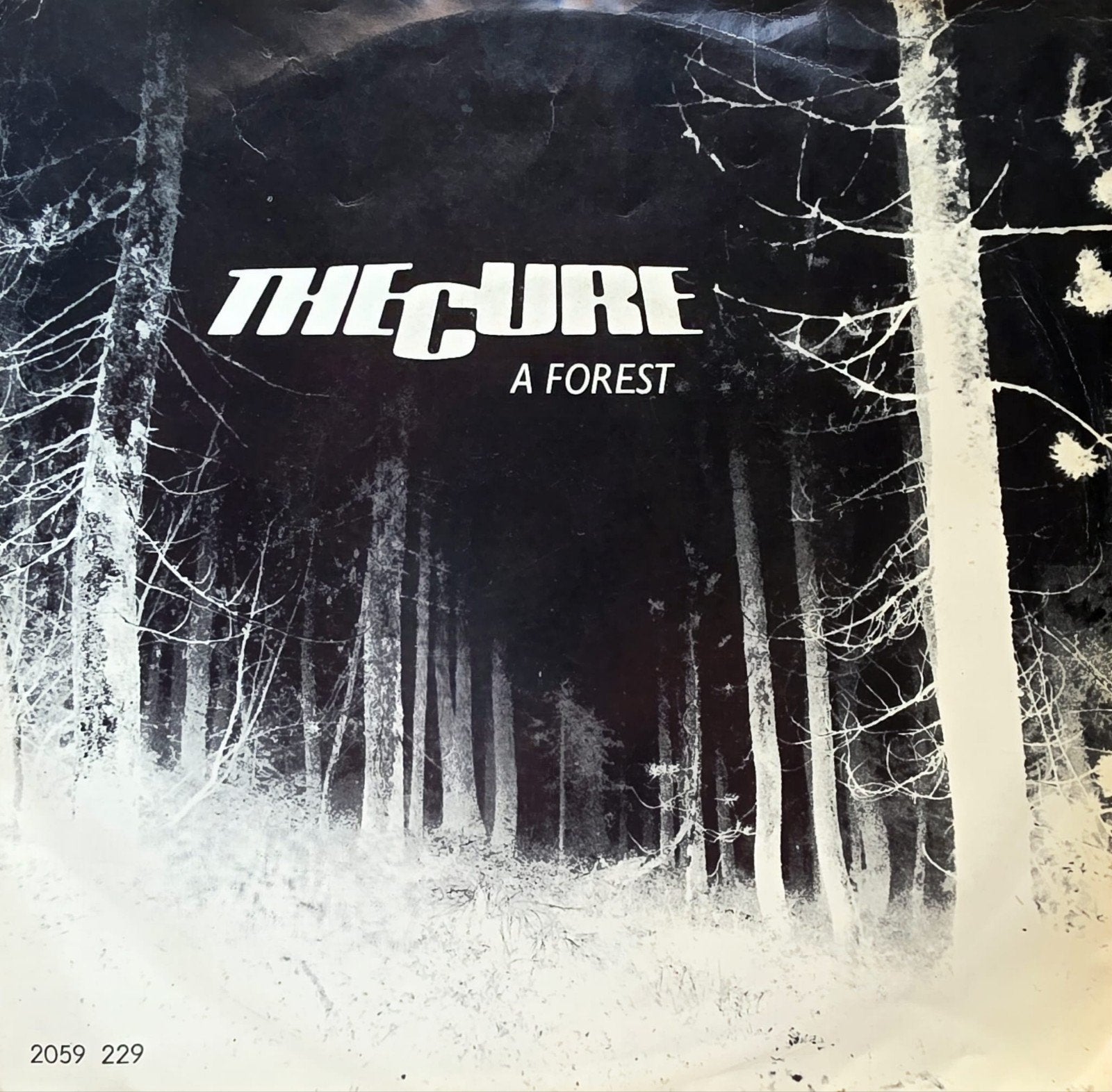 Single The Cure - A Forest, Gebruikt, 7 inch, Single, Ophalen of Verzenden