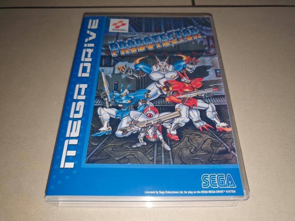 Probotector Sega Mega Drive Game Case, Avontuur en Actie, Verzenden, 1 speler, Zo goed als nieuw