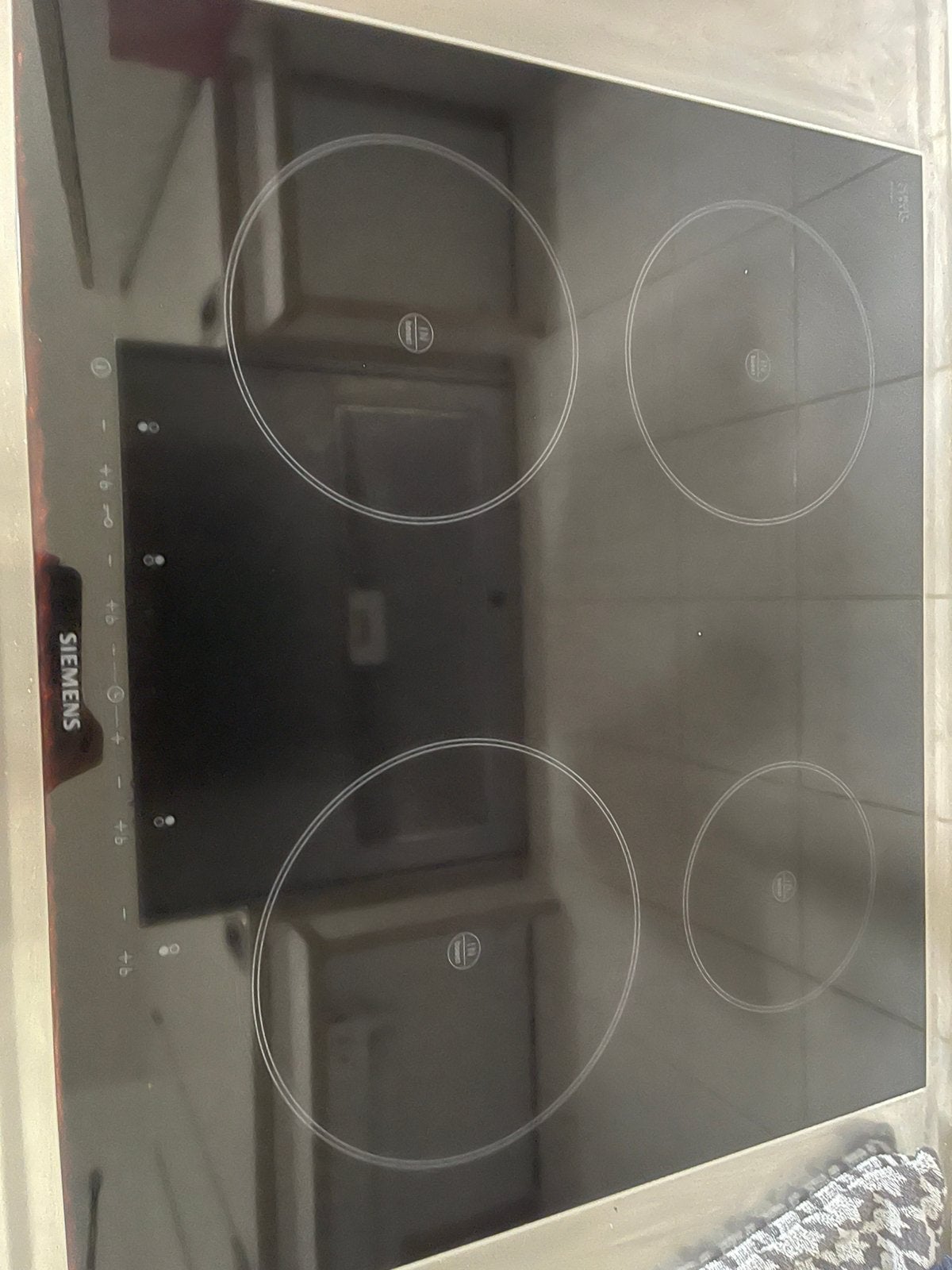 2xSiemens 60 cm kookplaat, Witgoed en Apparatuur, Kookplaten, Ophalen, Gebruikt, 4 kookzones, Inbouw