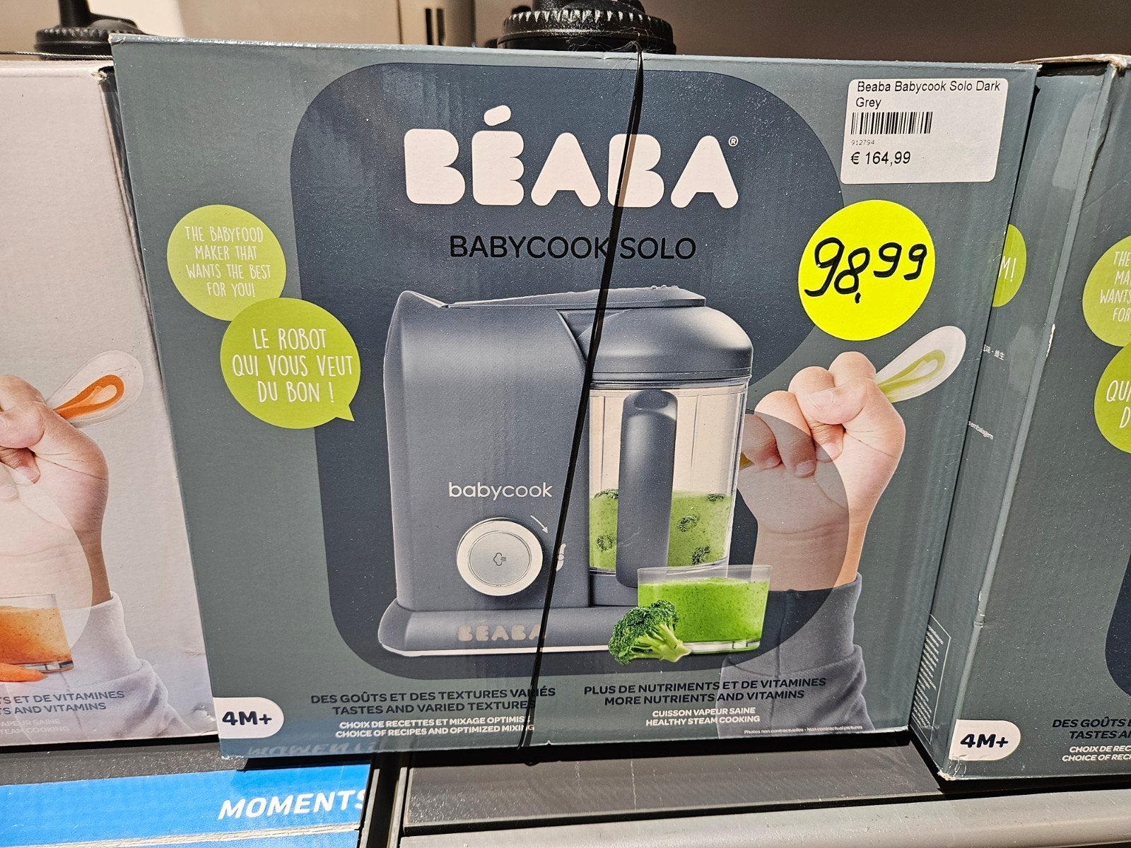 NIEUW IN DOOS BEABA Babycook Solo Babyvoedingmaker, Ophalen of Verzenden, Nieuw, Ontdooifunctie, Babyvoedingmaker