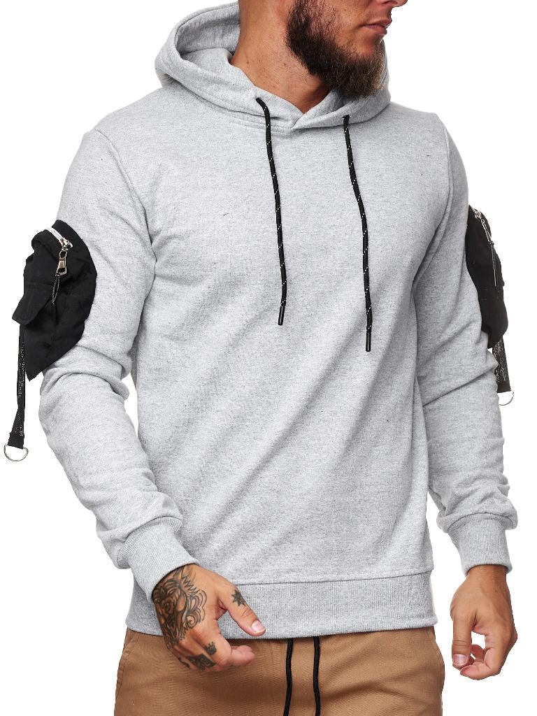 Grijze katoenen hoodie maat M, Ophalen of Verzenden, Nieuw, Maat 48/50 (M), Grijs