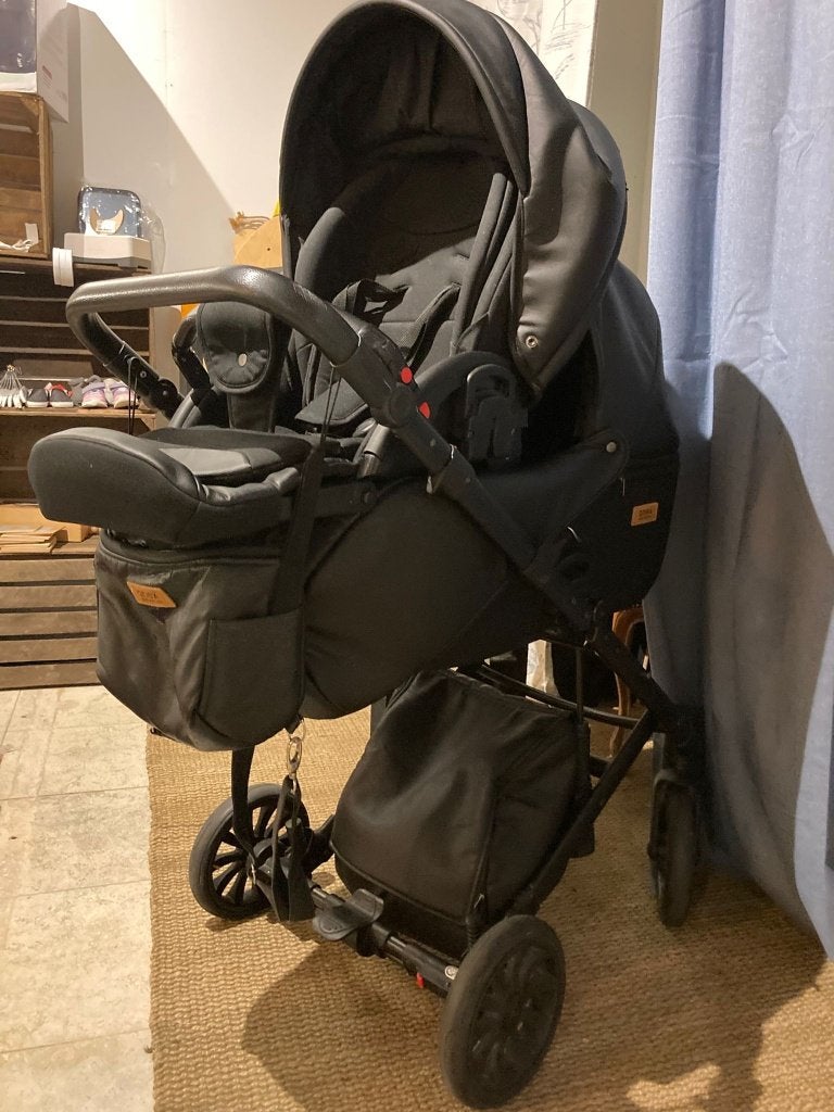 Wandelwagen Anex 2 in 1 met accessoires, Gebruikt, Met reiswieg, Nvt, Nvt