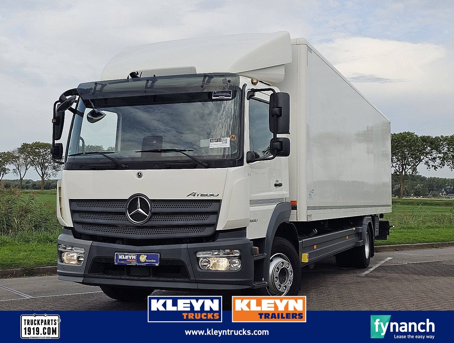 MERCEDES-BENZ ATEGO 1530 lift airco 7.2t payl, Automaat, Euro 6, Wit, Mercedes-Benz