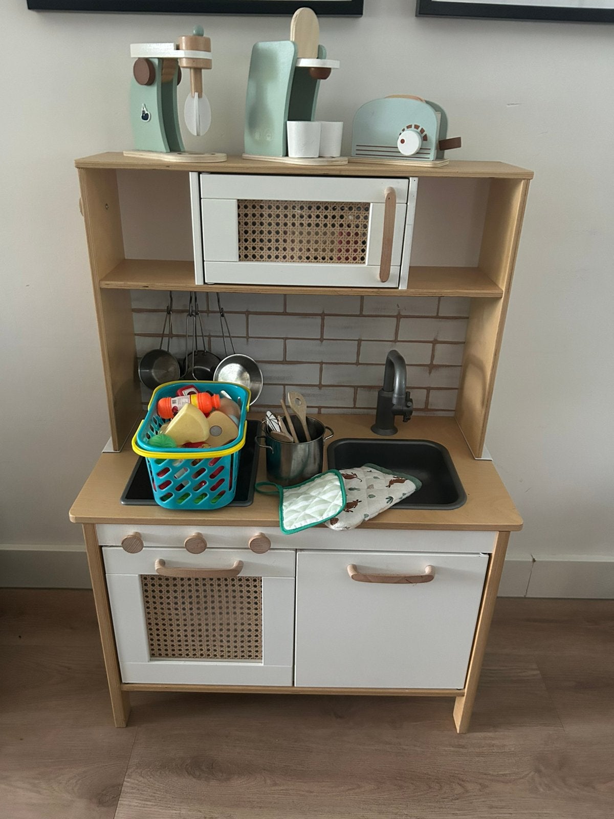 Ikea speelkeuken + accessoires, Ophalen, Gebruikt, Hout, Speelkeuken