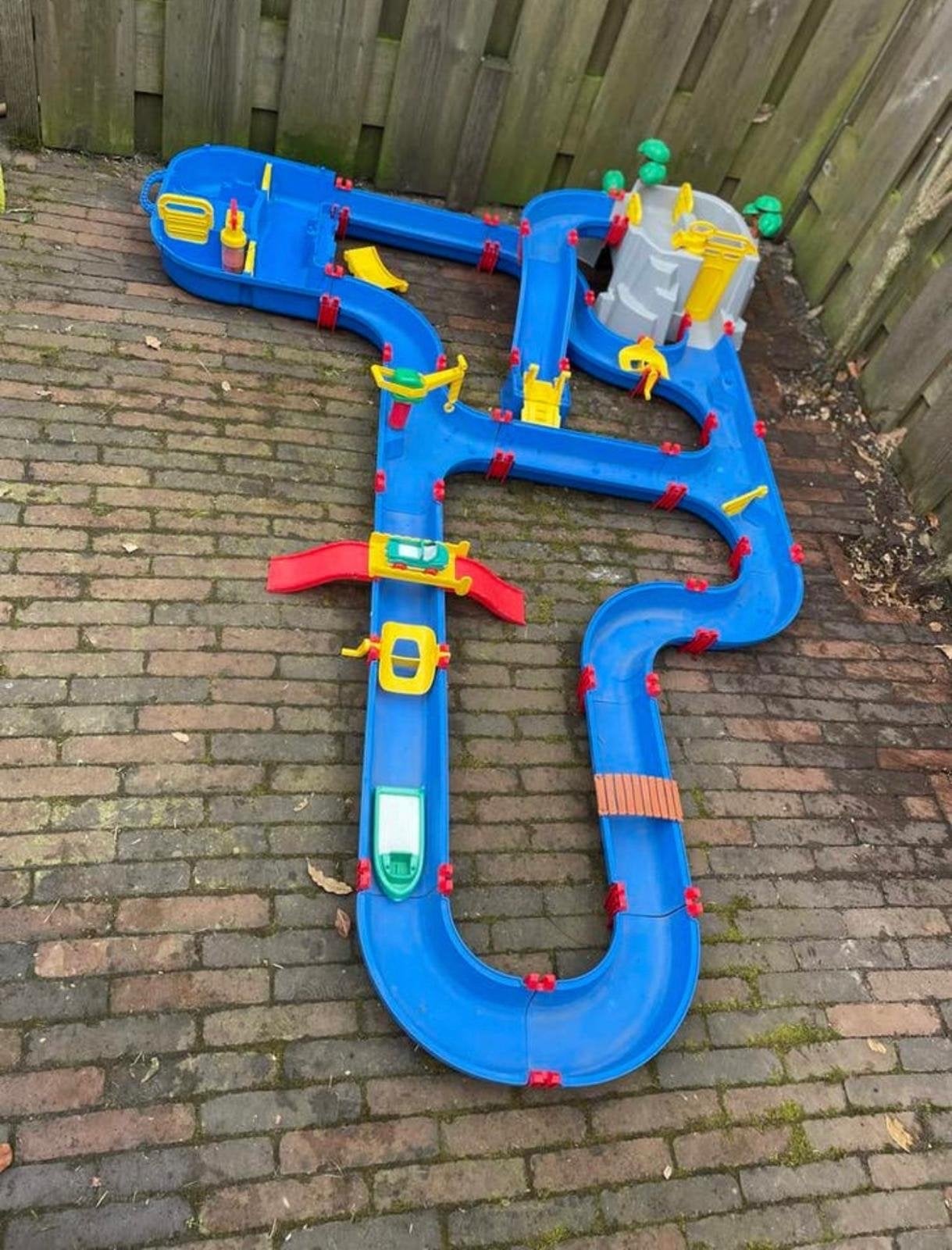 Aquaplay waterbaan, uitgebreide set met accessoires, Ophalen of Verzenden, Gebruikt, Jongen of Meisje