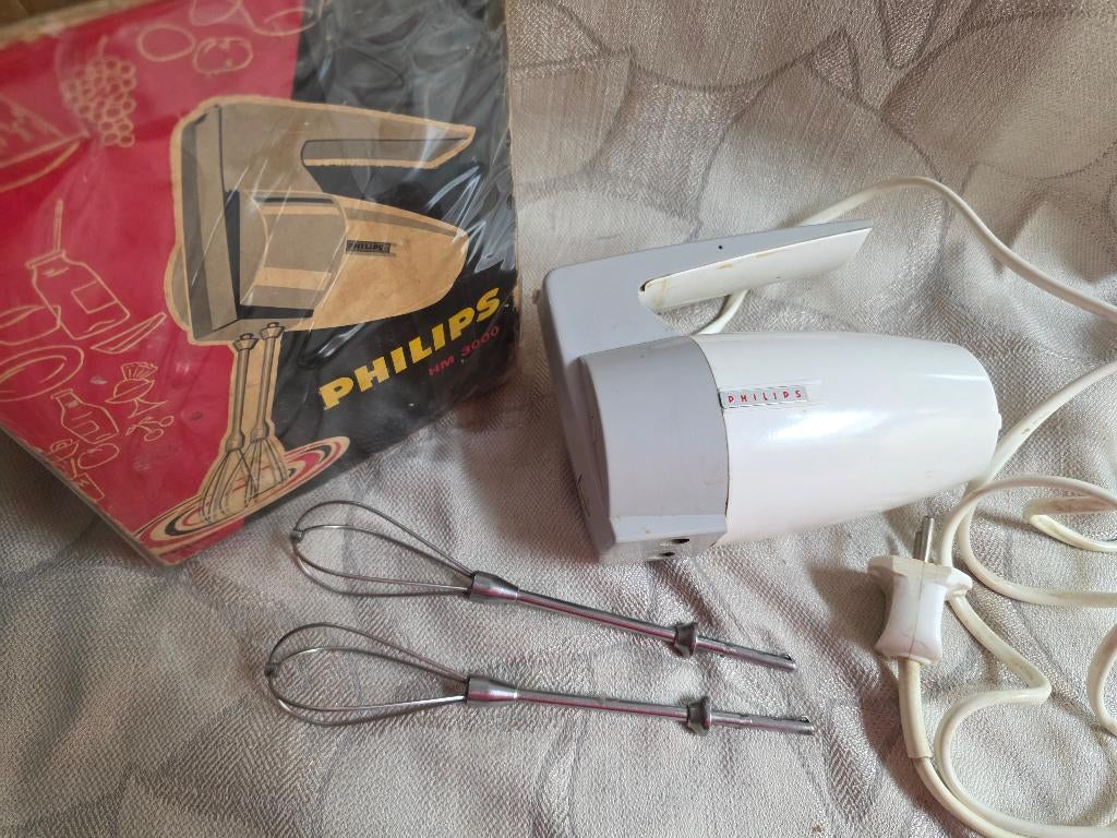 Handmixer Philips jaren 60/70, Ophalen of Verzenden, Huis en Inrichting