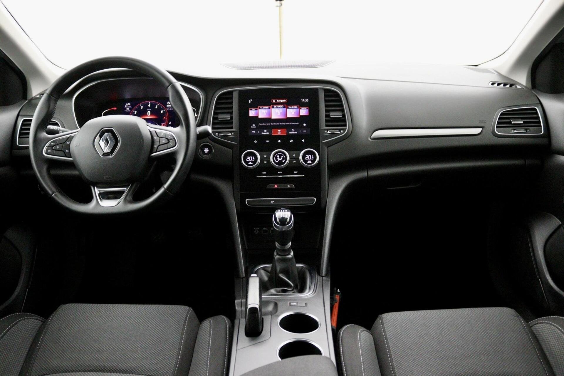 Renault Megane Estate 1.3 TCe 140 Equilibre grijs, Auto's, Voorwielaandrijving, Gebruikt, Euro 6, 4 cilinders