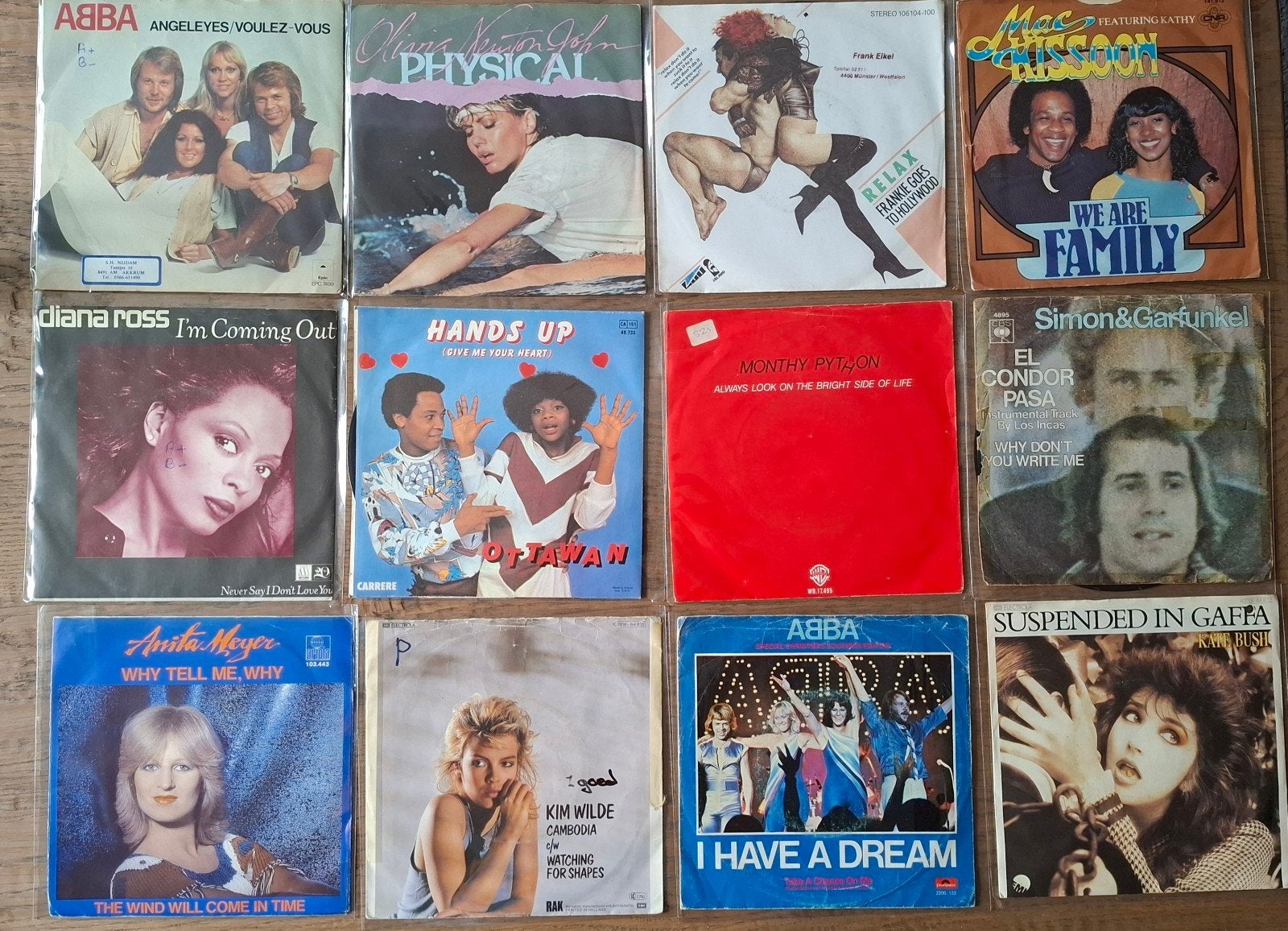 12 Engelstalige 7 inch vinyl singles - Pop/Rock collectie, Cd's en Dvd's, Vinyl Singles, Ophalen of Verzenden