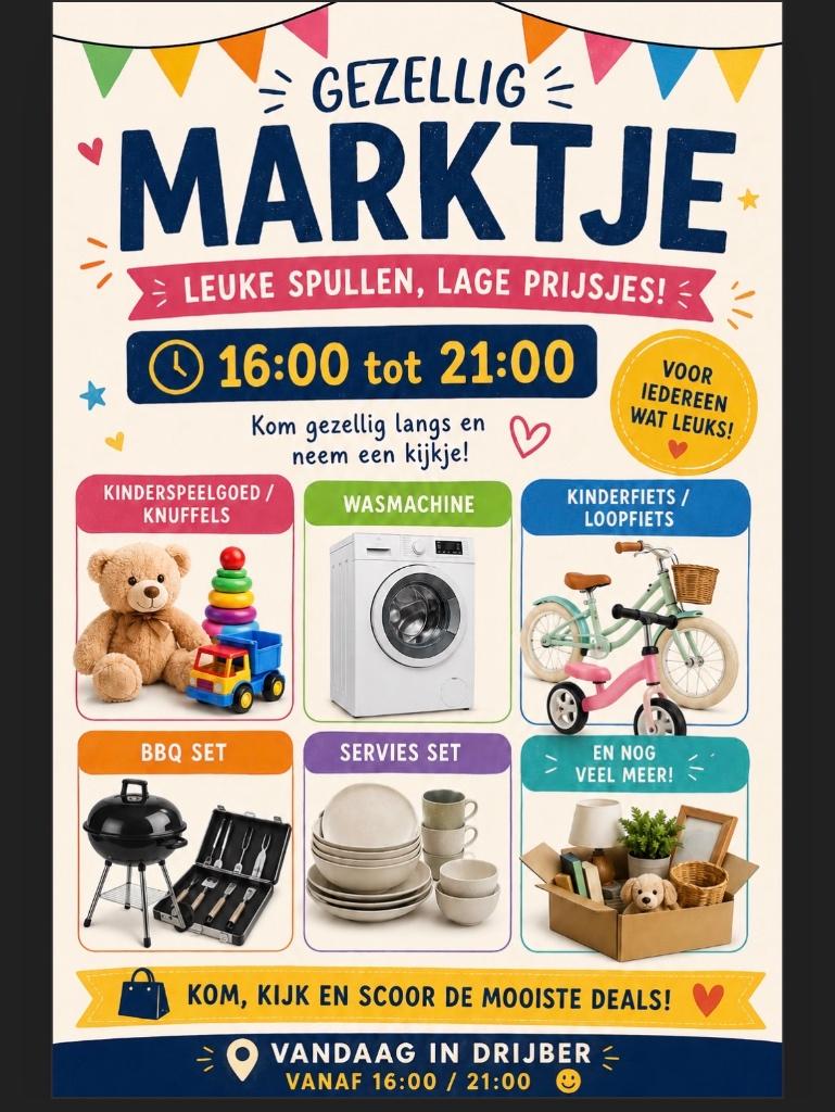 Kleine markt, Diversen, Ophalen, Nieuw
