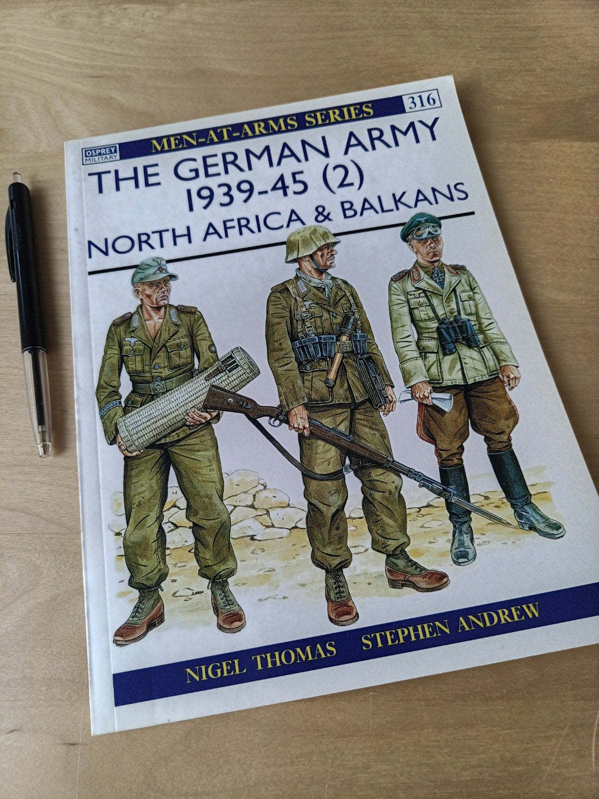 Osprey Men-at-Arms: Duitse Leger 1939-45 (2) Noord-Afrika, Tweede Wereldoorlog, Ophalen of Verzenden, Zo goed als nieuw, Landmacht