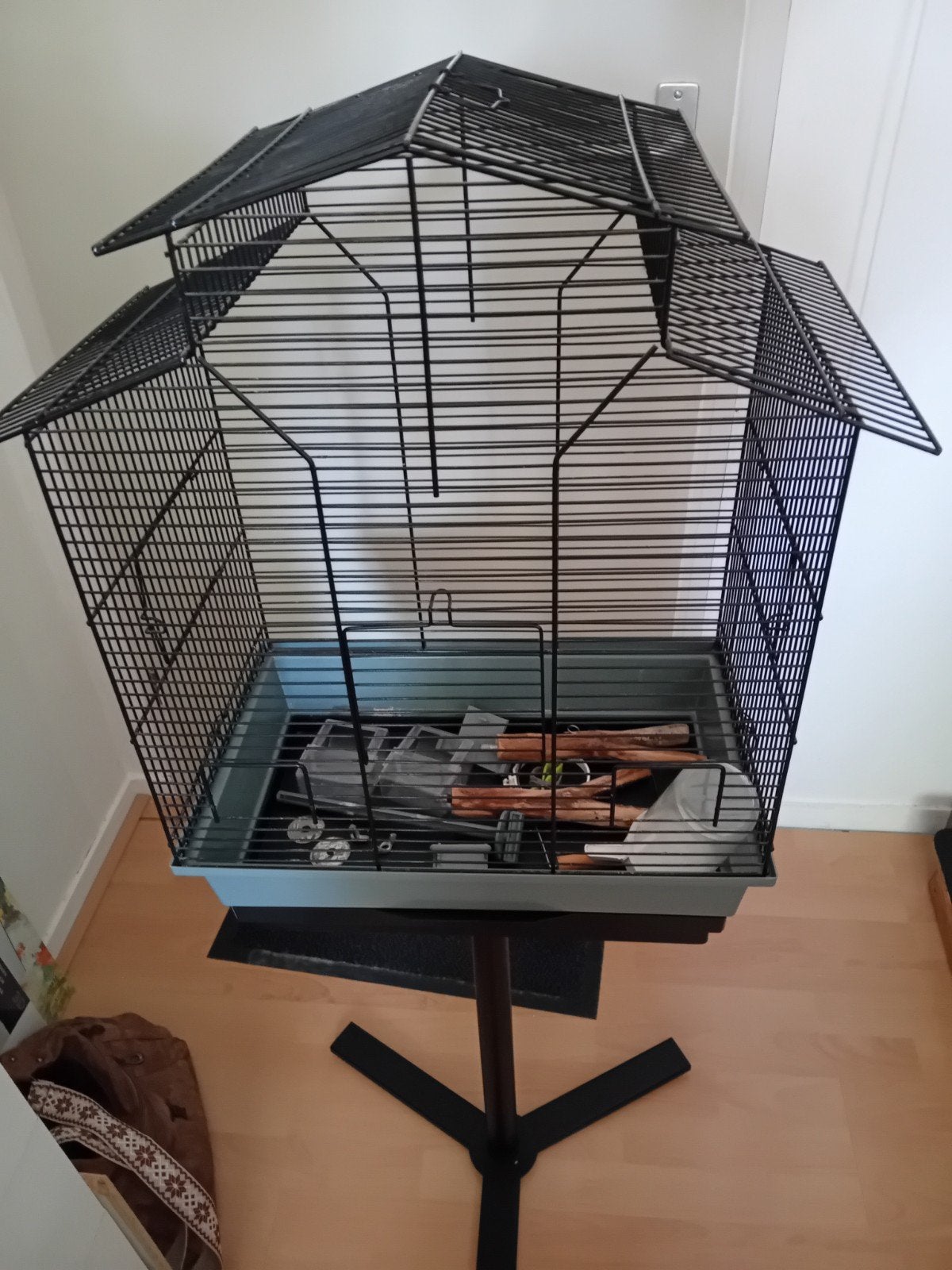 Vogelkooi, Dieren en Toebehoren, Vogels | Hokken en Kooien, Ophalen, Metaal, Vogelkooi