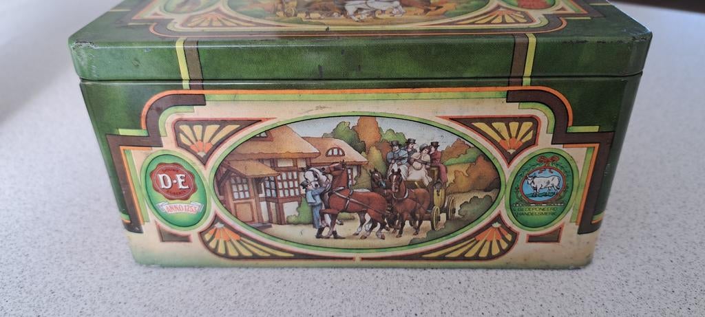 2 Oude Pickwick Thee Blikken - Douwe Egberts, Ophalen, Gebruikt, Thee, Pickwick