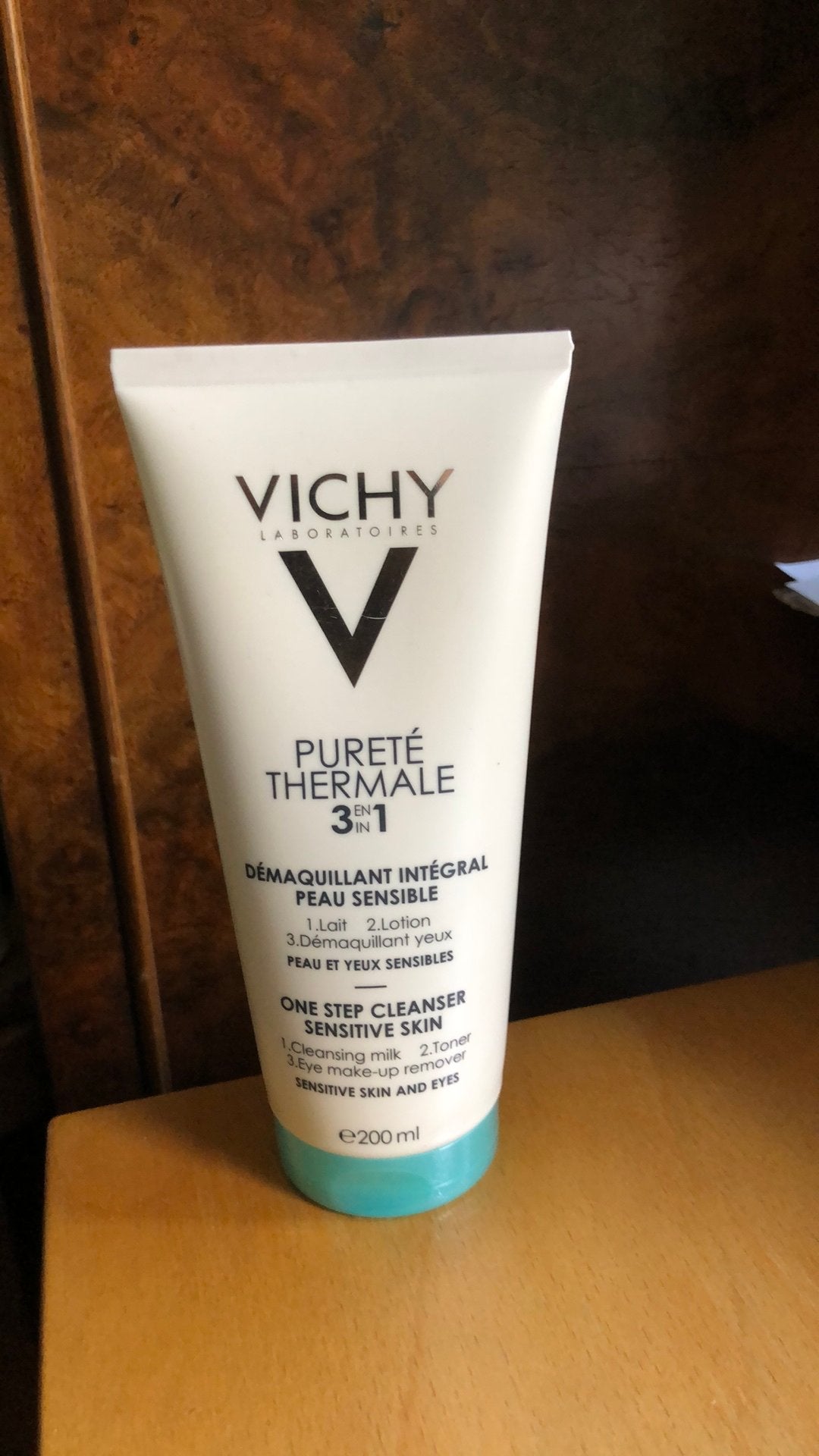 Vichy one step cleanser, Ophalen of Verzenden, Zo goed als nieuw, Gehele gezicht, Reiniging