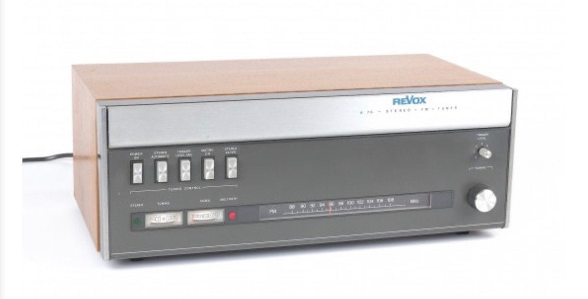 Revox A76 FM Tuner, Ophalen of Verzenden, Zo goed als nieuw, Analoog