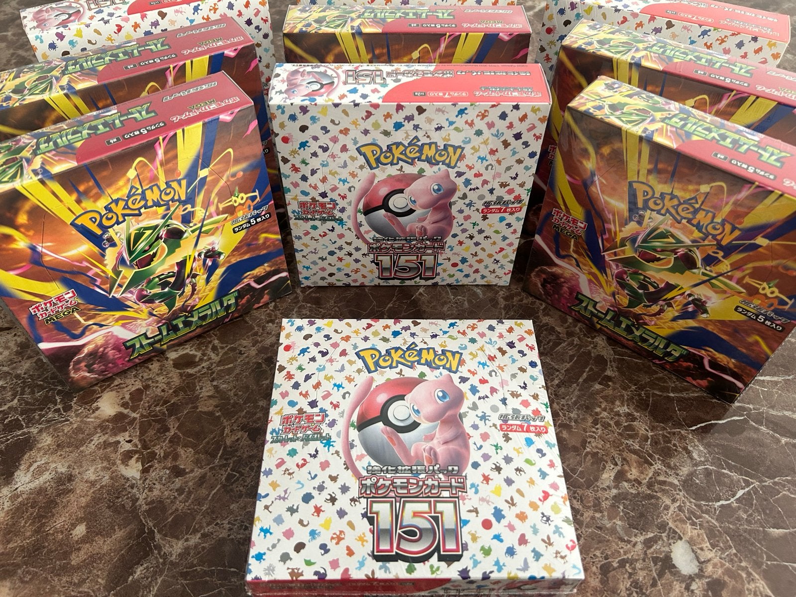 Pokémon Japanse 151 Booster Box Gloednieuw & Factory Sealed, Ophalen of Verzenden, Nieuw, Boosterbox, Foil