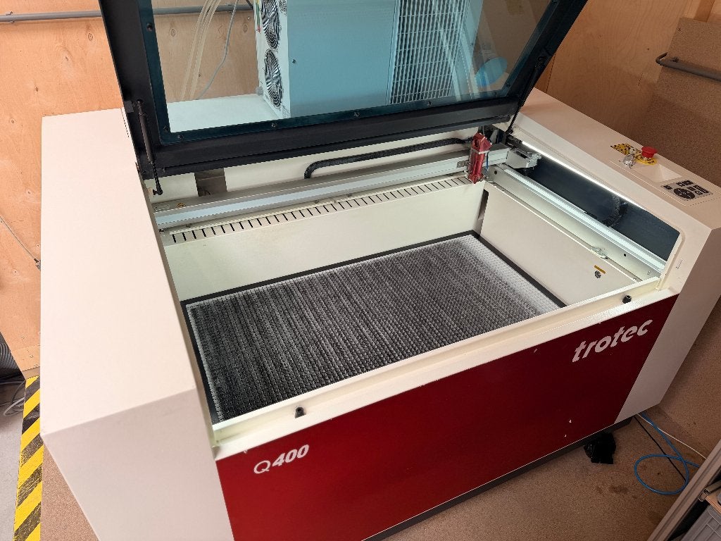 Trotec Q400 100W lasermachine graveermachine laser snijder, Ophalen of Verzenden, Zo goed als nieuw