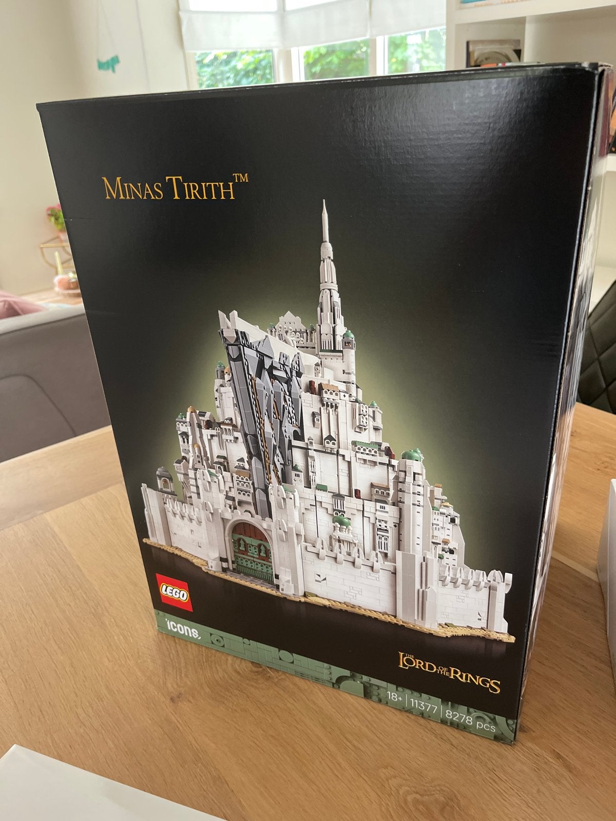 Lege dozen LEGO Icons Lord of the Rings Minas Tirith 10333, Ophalen of Verzenden, Nieuw, Overige merken