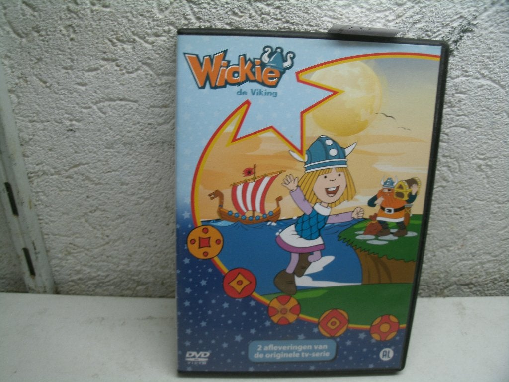 dvd 199k wickie de viking 2 originele aflev van de tv-serie, Alle leeftijden, Ophalen of Verzenden, Zo goed als nieuw
