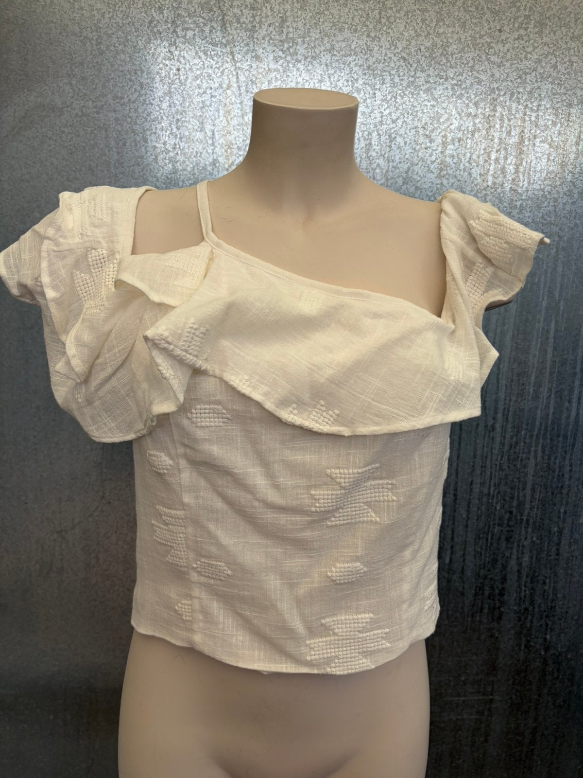 Adanna iro Paris top wit €235 fr42 XL, Wit, Maat 42/44 (L), Ophalen of Verzenden, Zo goed als nieuw