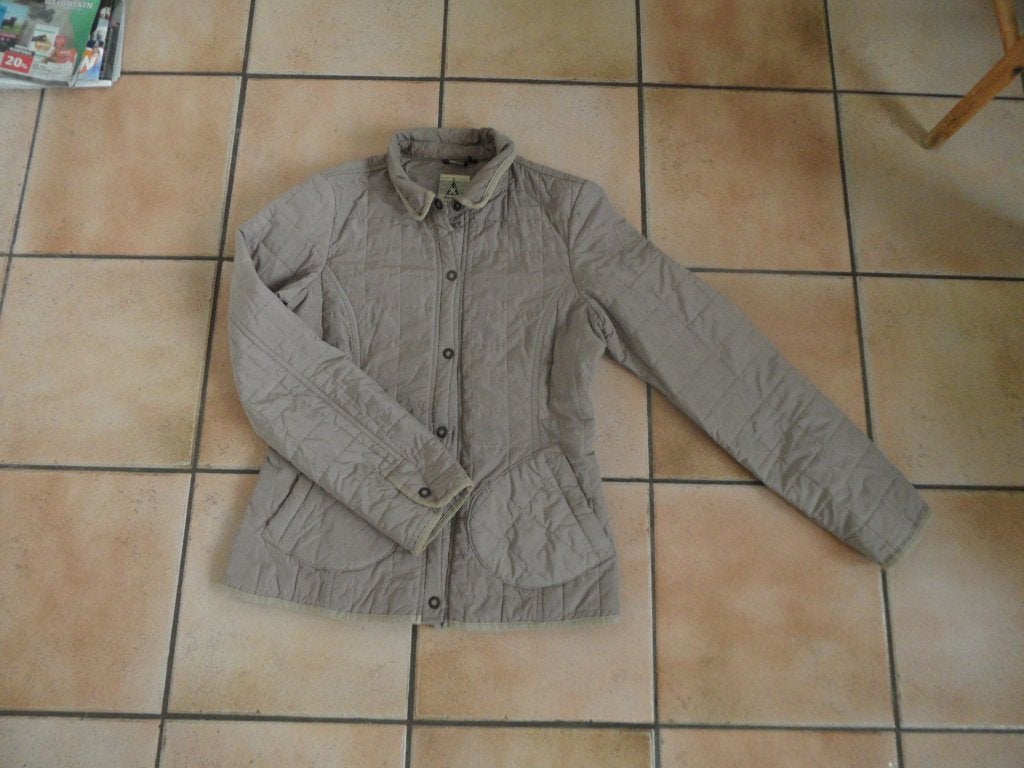 Stijlvolle gewatteerde jas van GAASTRA, maat M-L, Maat 38/40 (M), Gaastra, Beige, Ophalen of Verzenden