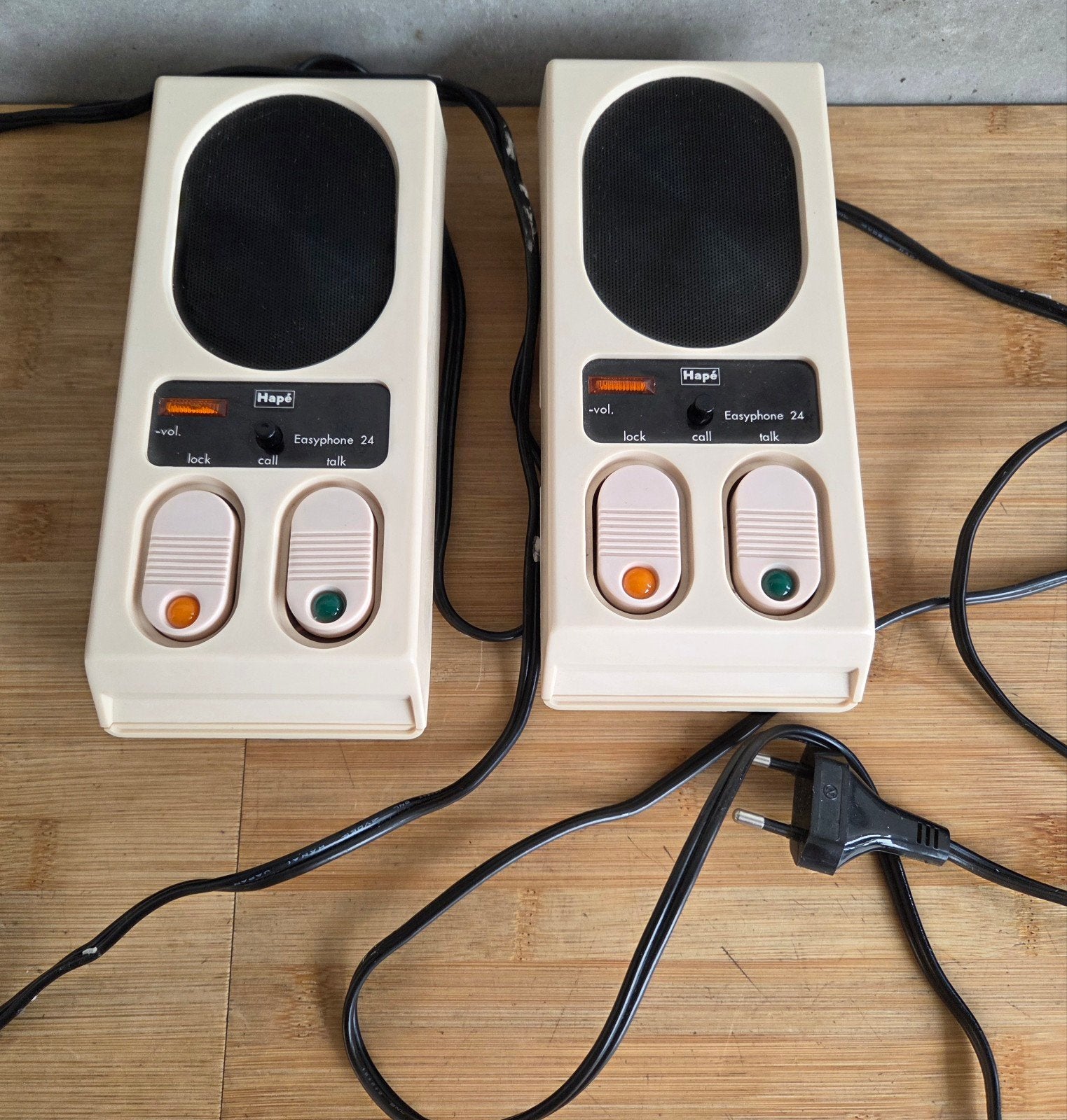 Vintage werkende intercom Hape Easyphone 24, Ophalen, Gebruikt