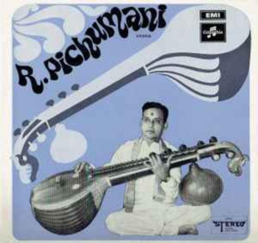 R. Pichu Mani  – Veena, LP, Ophalen of Verzenden, Zo goed als nieuw, 12 inch