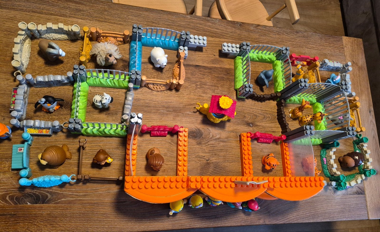 Little People Dierentuin Set met Extra Accommodatie, Ophalen of Verzenden, Speelset