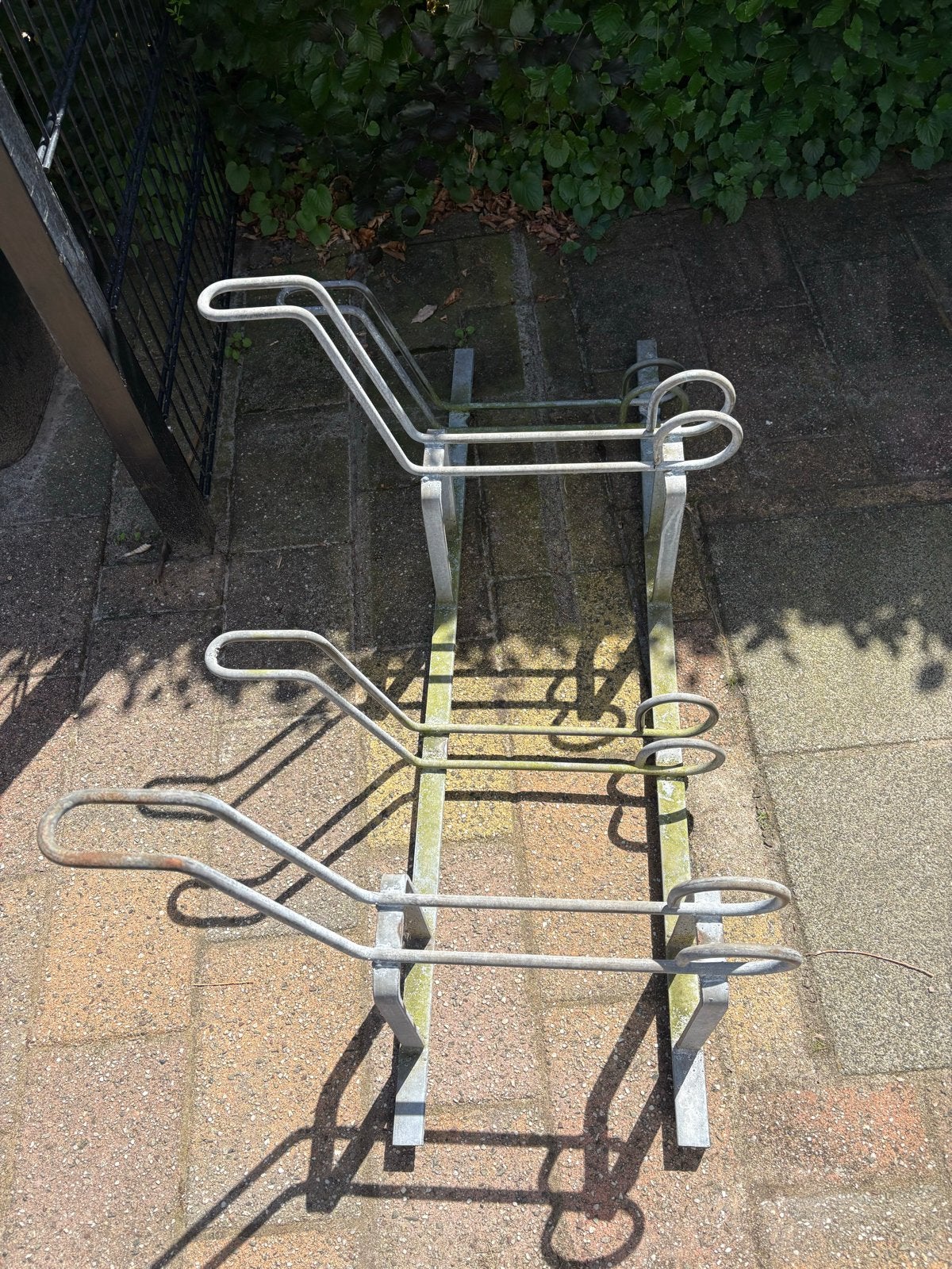 Fietsenrek voor 4 fietsen - Gebruikt, Ophalen, Gebruikt