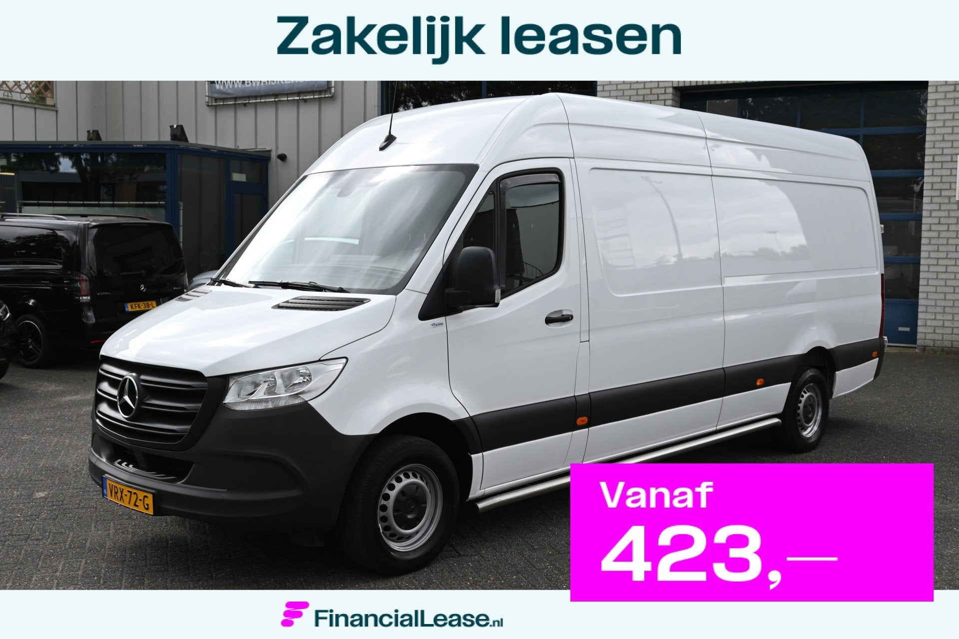 Mercedes-Benz Sprinter 317 CDI L3H2 Camera, 270 Graden deure, Achterwielaandrijving, Euro 6, 4 cilinders, Wit