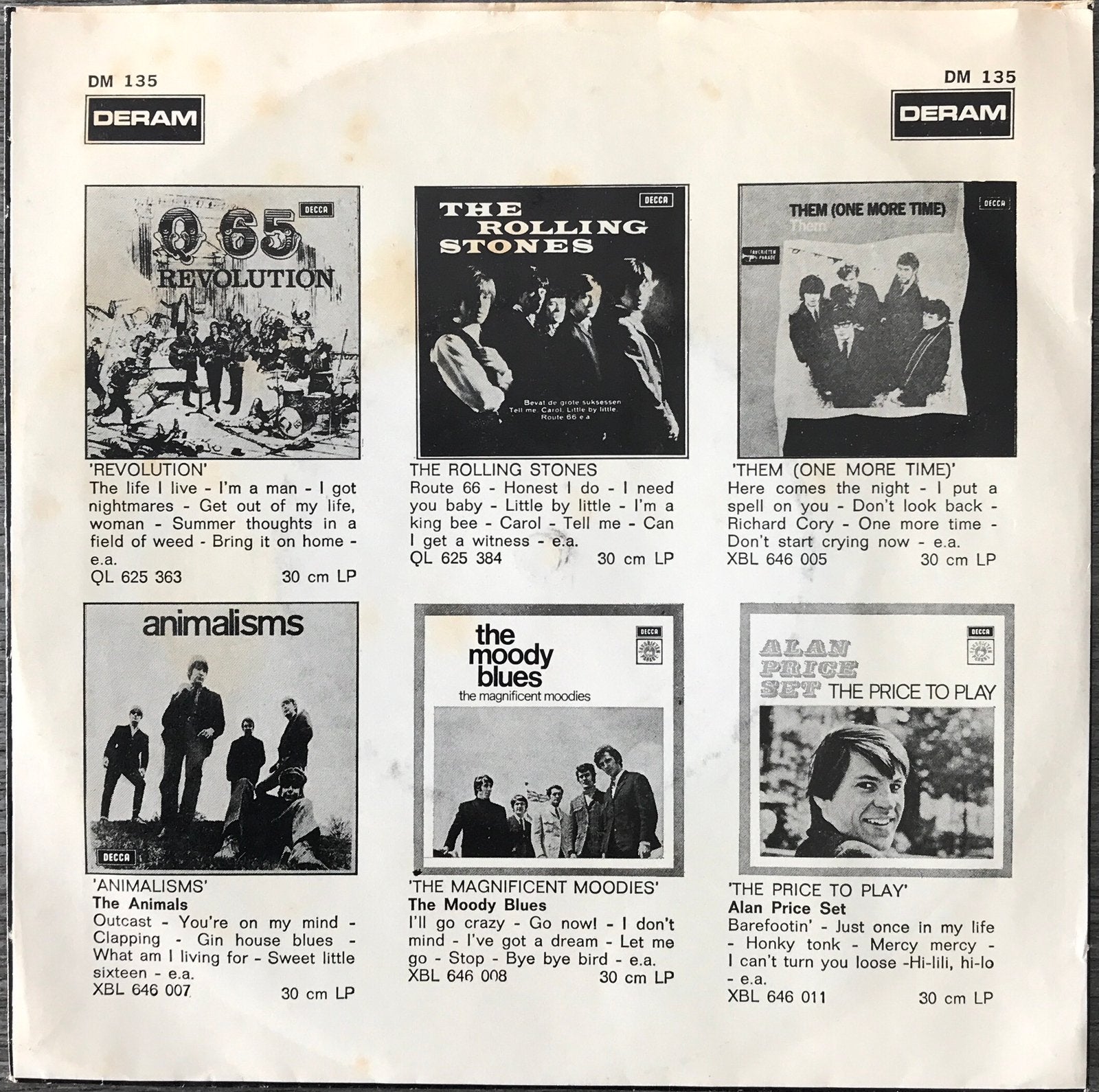 Foto 3 van DAVID BOWIE - Love you till Tuesday (NL’67)pl.ALS NW(NL-Tip)