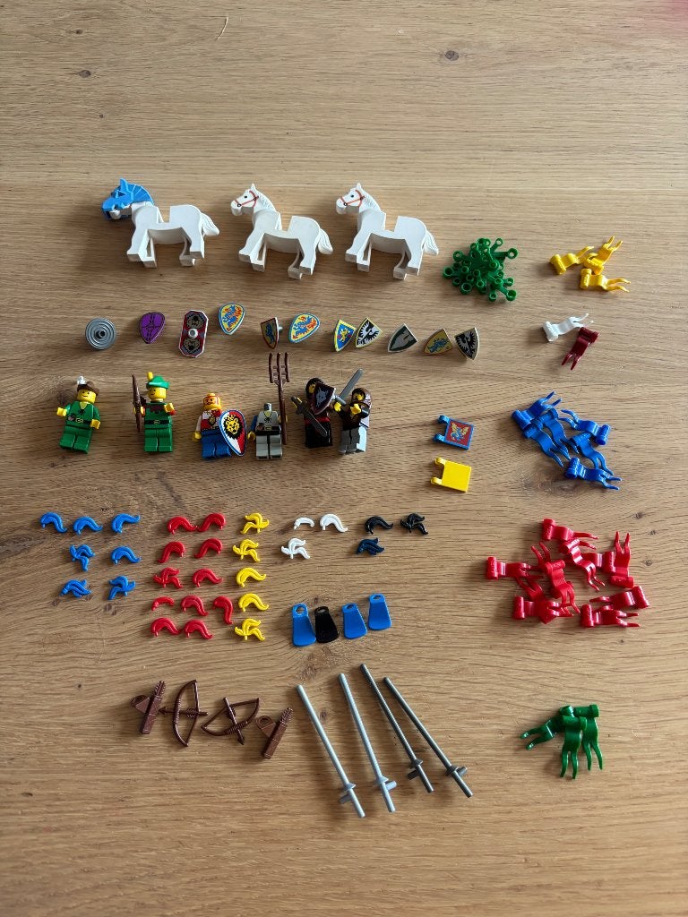 Lego ridder Castle jaren 80 diverse, Ophalen of Verzenden, Gebruikt, Accessoire, Lego