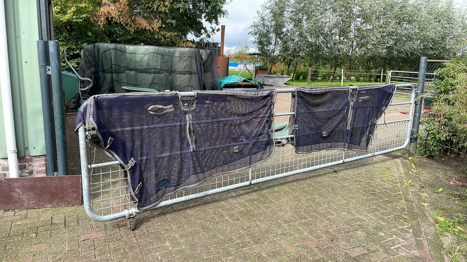 2x Men vliegendeken ideal equestrian 185cm en 195cm, Dieren en Toebehoren, Ophalen of Verzenden, Zo goed als nieuw