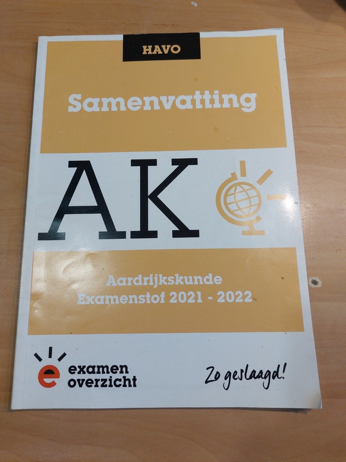 Samenvatting Examenstof Aardrijkskunde HAVO, Ophalen, Nederlands, Overige niveaus, ExamenOverzicht