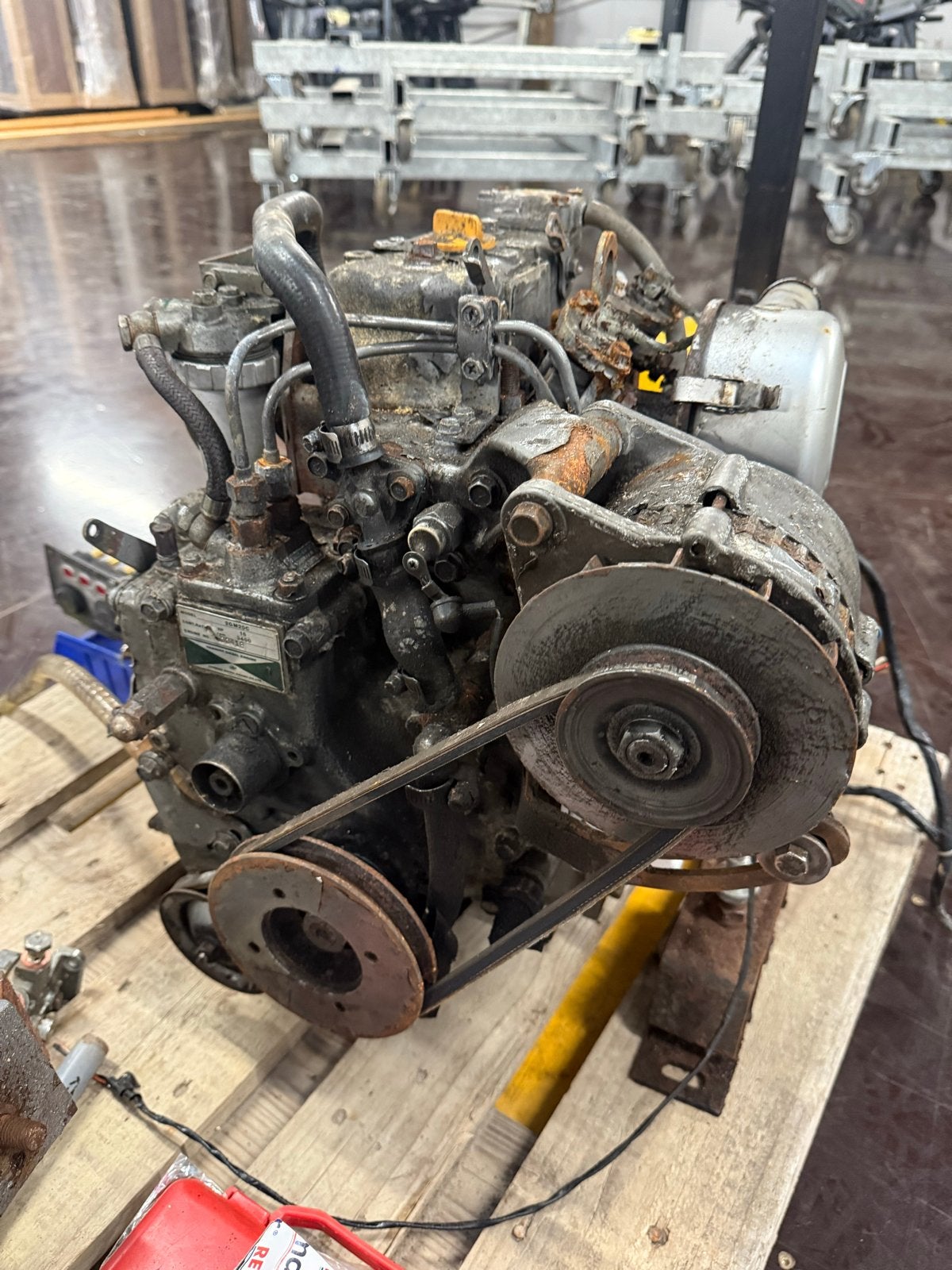 Yanmar inboard 15pk diesel, Watersport en Boten, Ophalen of Verzenden, Gebruikt