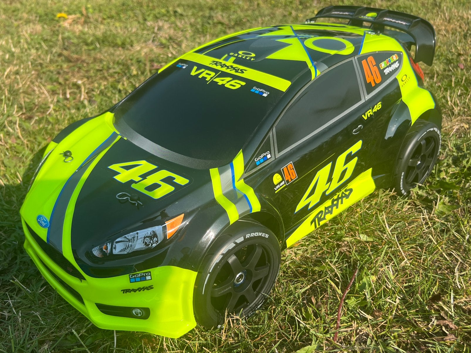 Traxxas Rally Fiesta ST Valentino Rossi VXL!, Elektro, Nieuw, Ophalen of Verzenden, Schaal 1:10