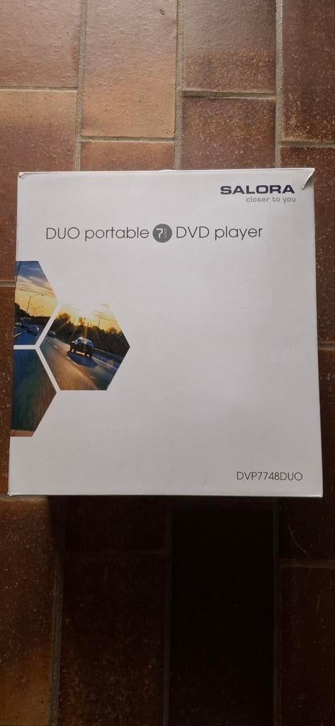 Salora duo portable DVD speler DVP7748DUO, Draagbaar, Ophalen of Verzenden, Zo goed als nieuw, Overige merken