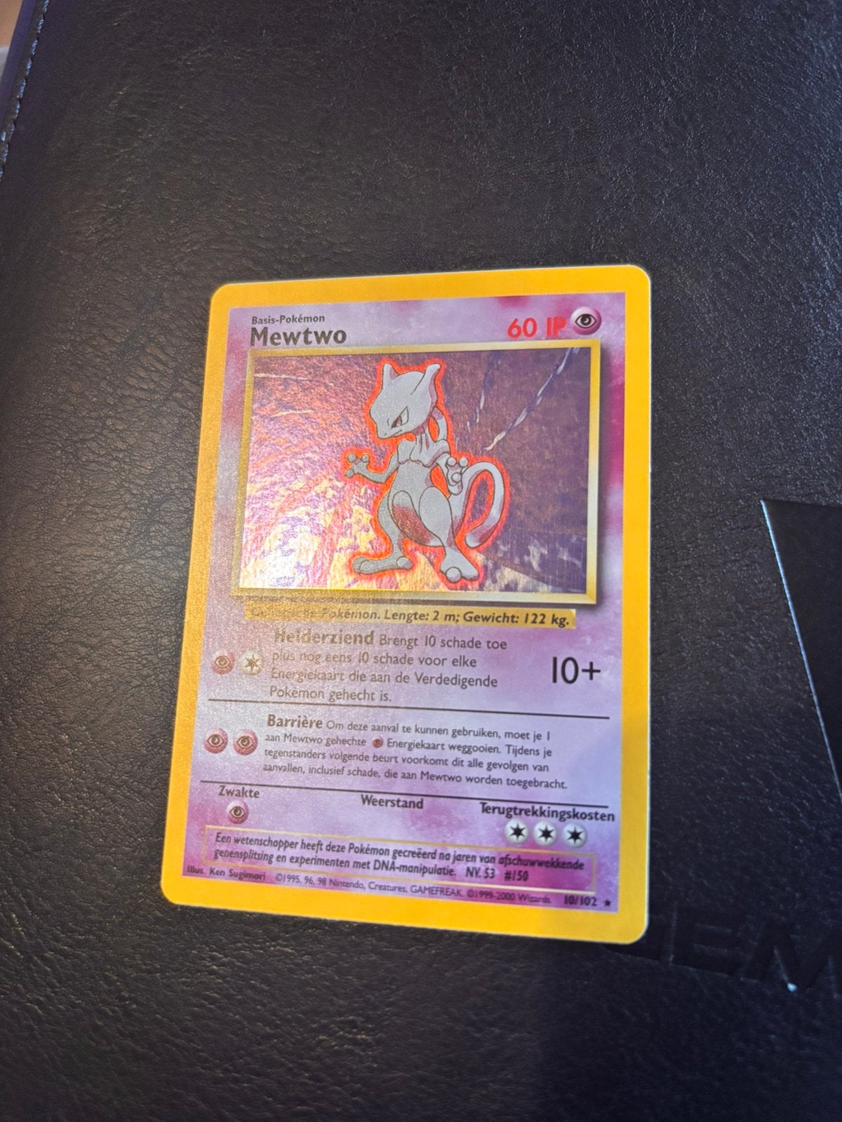 Mewtwo Base Set - Nederlands, Ophalen, Zo goed als nieuw