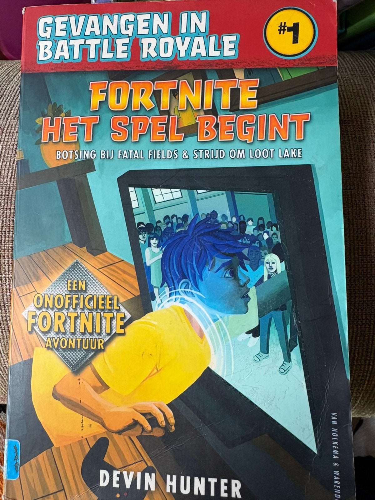 Fortnite, het spel begint, van Devin Hunter, Boeken, Kinderboeken | Jeugd | 10 tot 12 jaar, Ophalen of Verzenden, Gelezen
