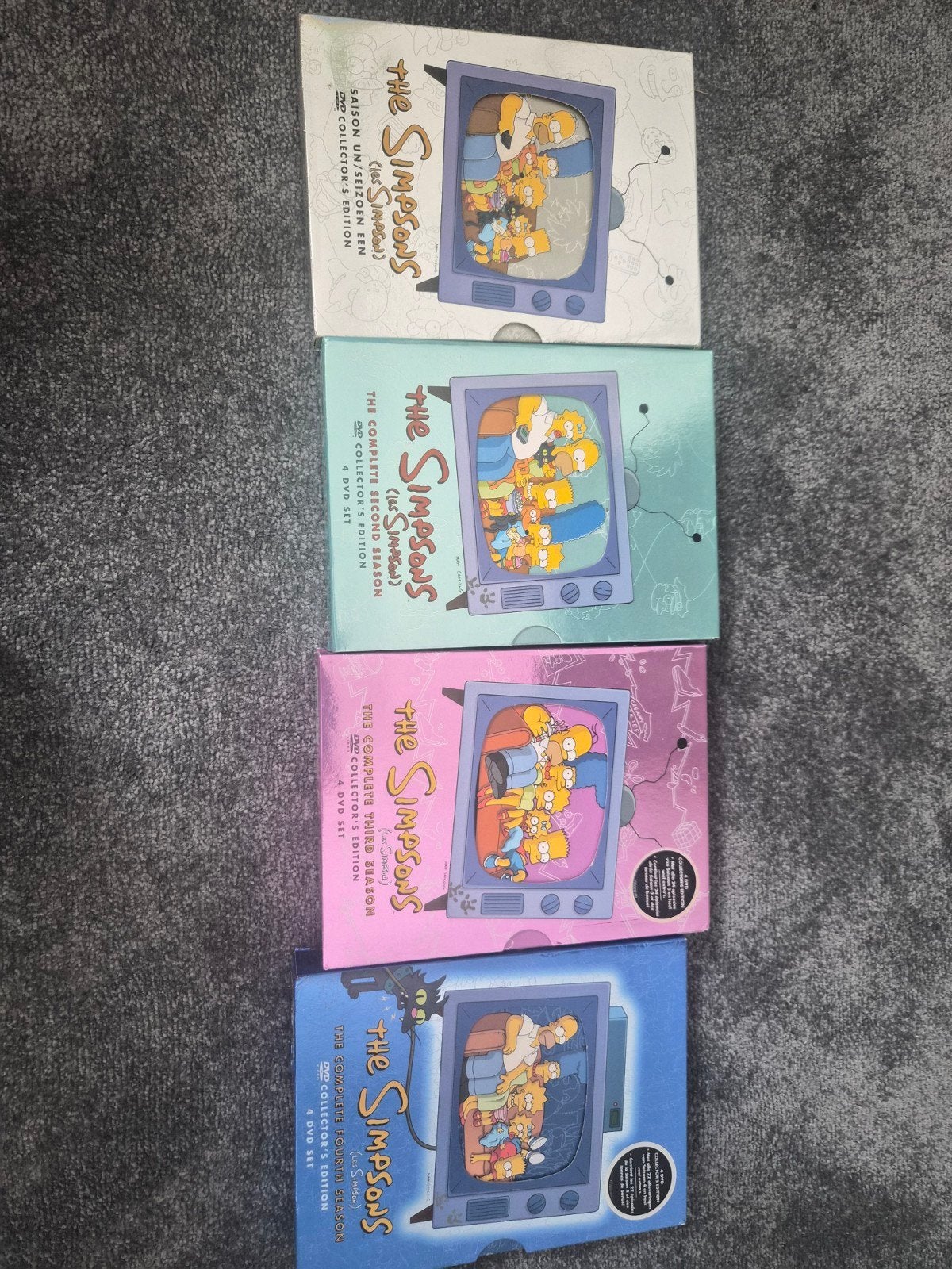 The Simpsons DVD Collector's Edition Seizoen 1-4, Ophalen, Zo goed als nieuw