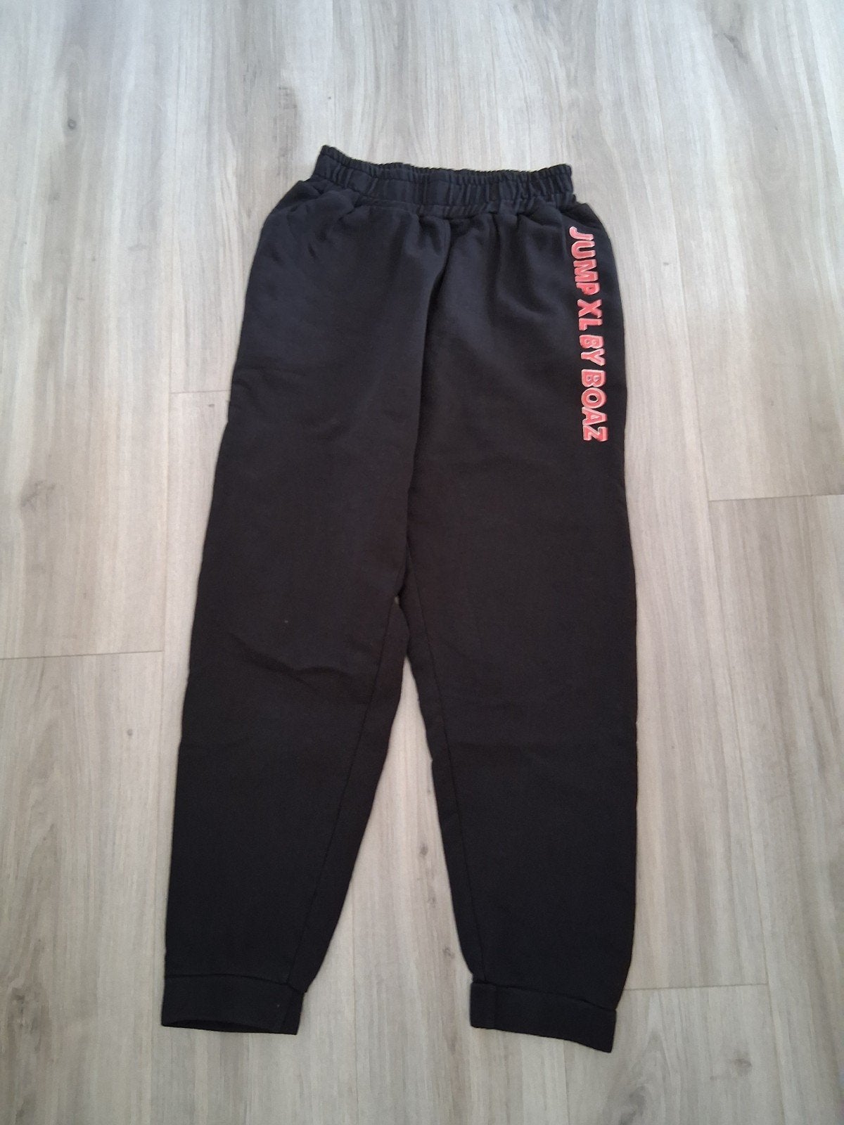 Jump XL by Boaz Zwarte Joggingbroek Maat 164, Broek, Gebruikt, Jongen of Meisje, Ophalen of Verzenden