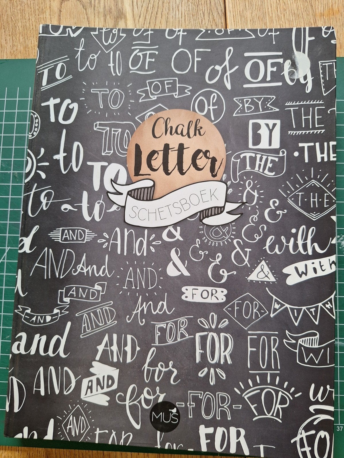 Chalk Letter Schetsboek - Mus - Nieuw, Ophalen of Verzenden, Zo goed als nieuw, Papier, Schets- of Tekenboek