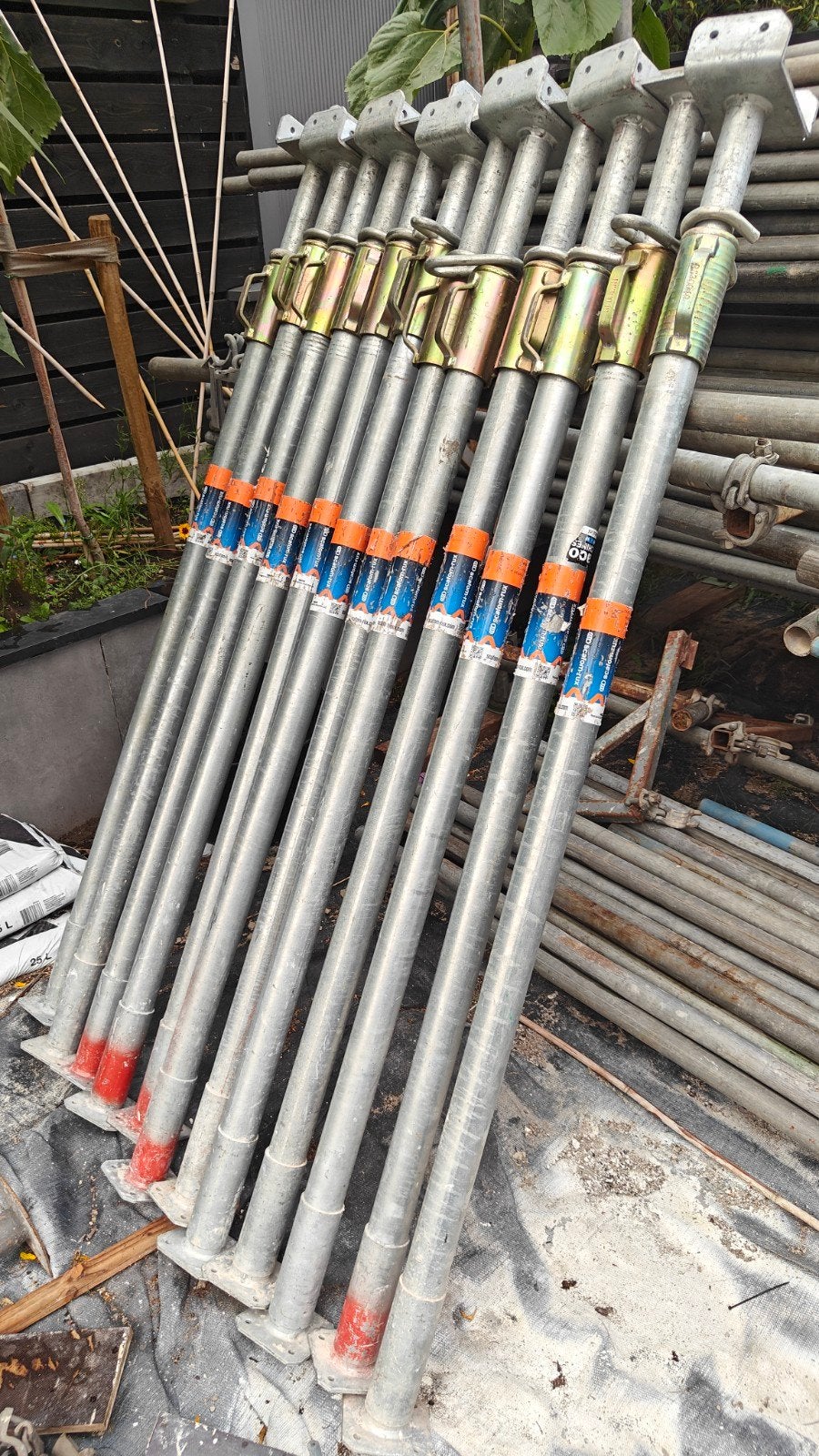 bouwstempels schroefstempels stut schroef stempels, Doe-het-zelf en Verbouw, Ophalen
