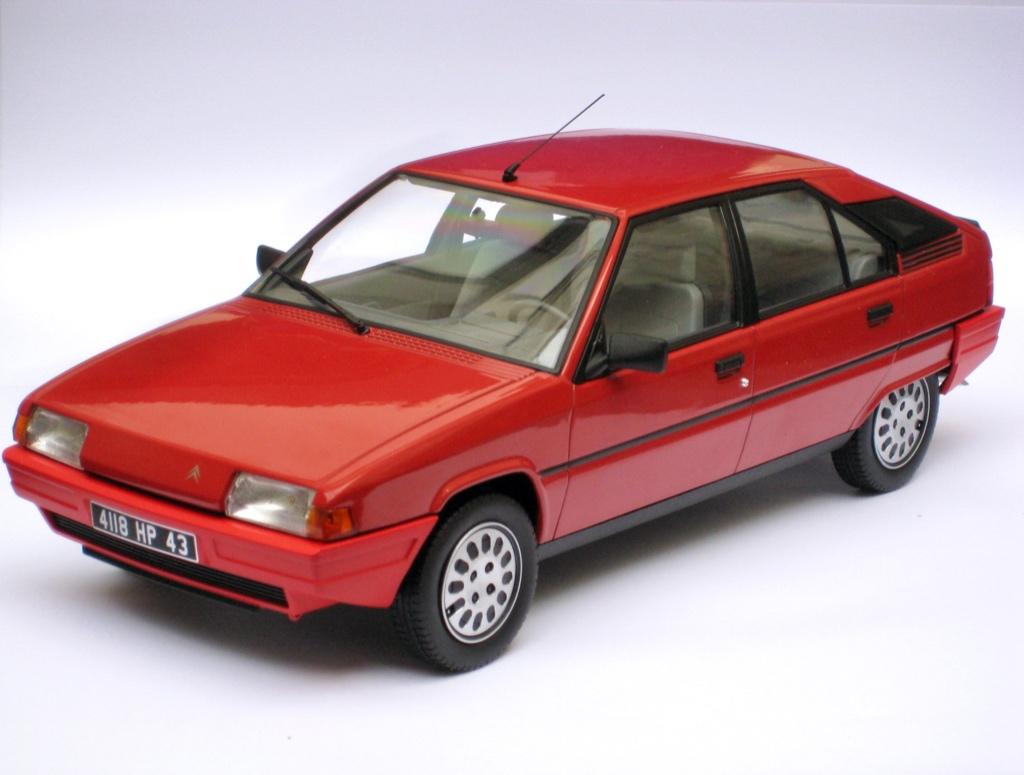 Citroen BX 16 TRS 1983 rood Norev 1:18, Hobby en Vrije tijd, Modelauto's | 1:18, Ophalen of Verzenden, Nieuw, Auto, Norev