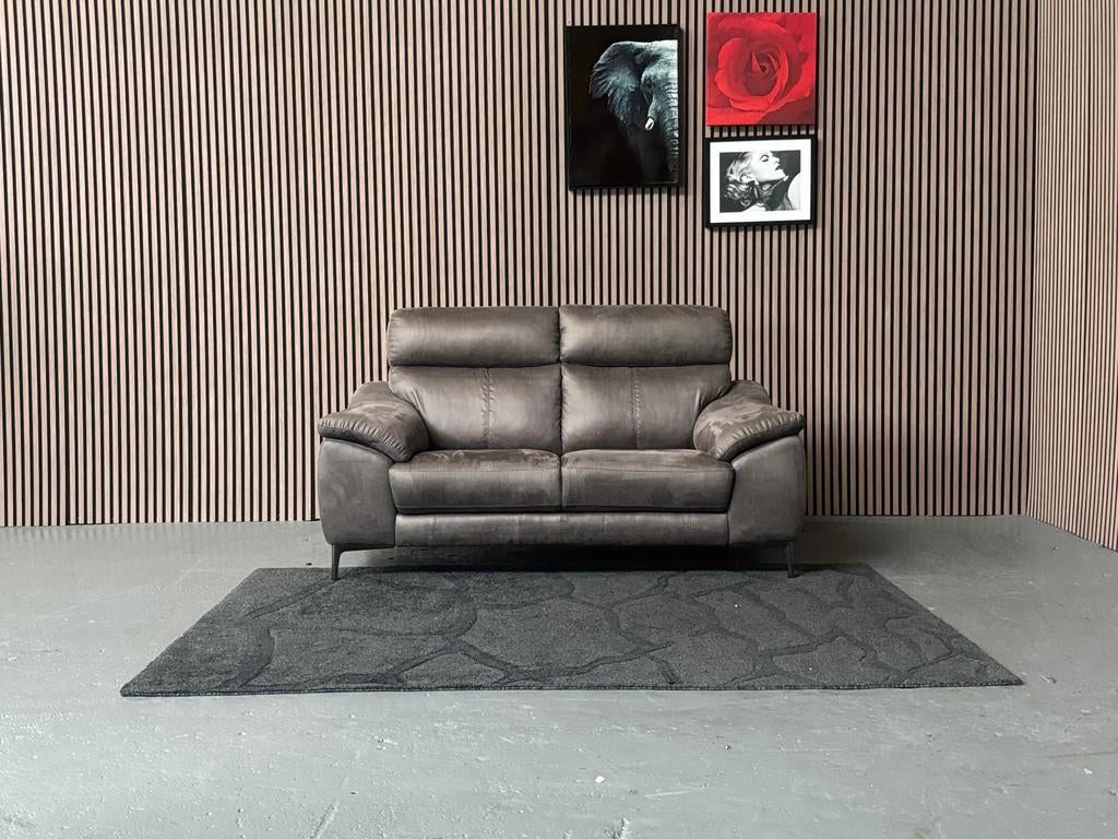 GRATIS LEVERING Tweezits Bank Antraciet 170x90 SHOWMODEL