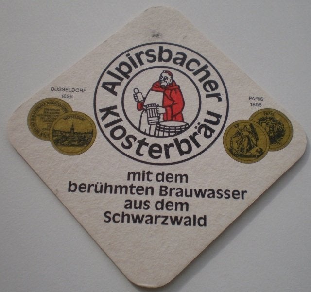 10 bierviltjes Duitsland, Ophalen, Zo goed als nieuw, Viltje(s), Overige merken