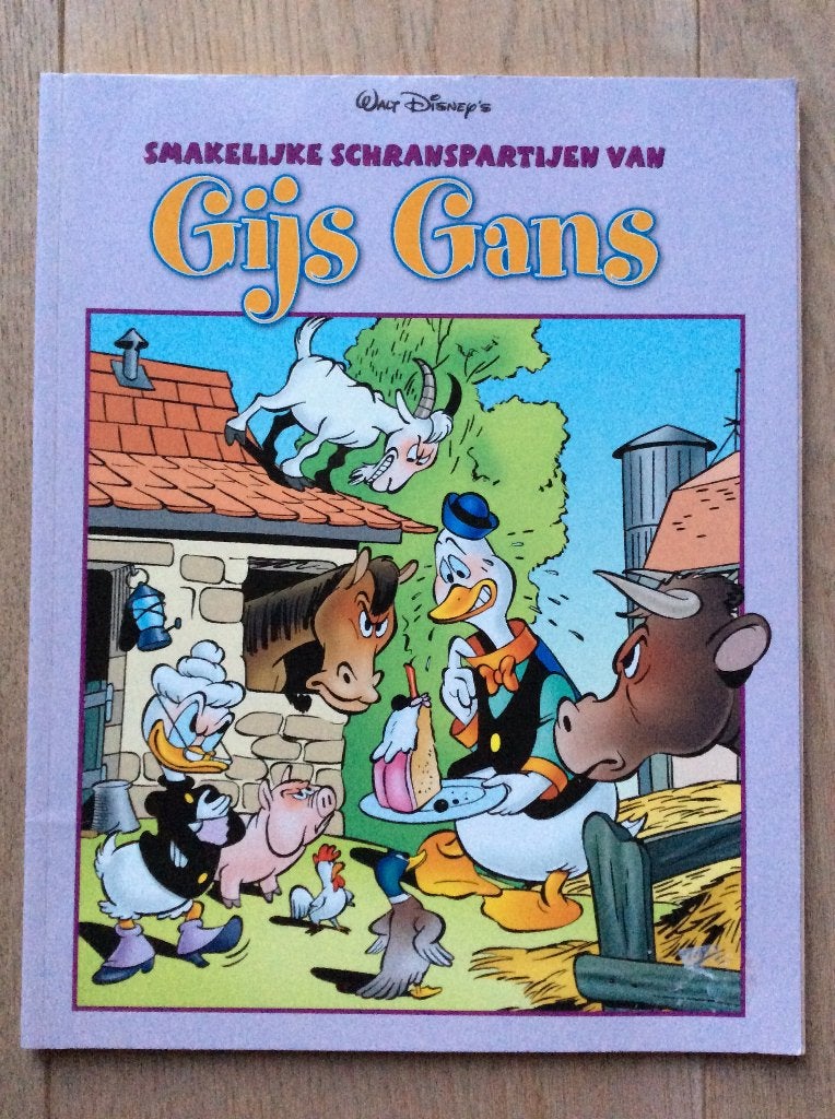 Smakelijke schranspartijen van Gijs Gans, Boeken, Stripboeken, Eén stripboek, Ophalen of Verzenden, Zo goed als nieuw