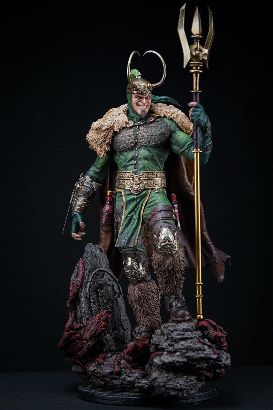 Loki Marvel Comics Premium Custom Statue 1/4 Scale, Ophalen of Verzenden, Nieuw, Fantasy