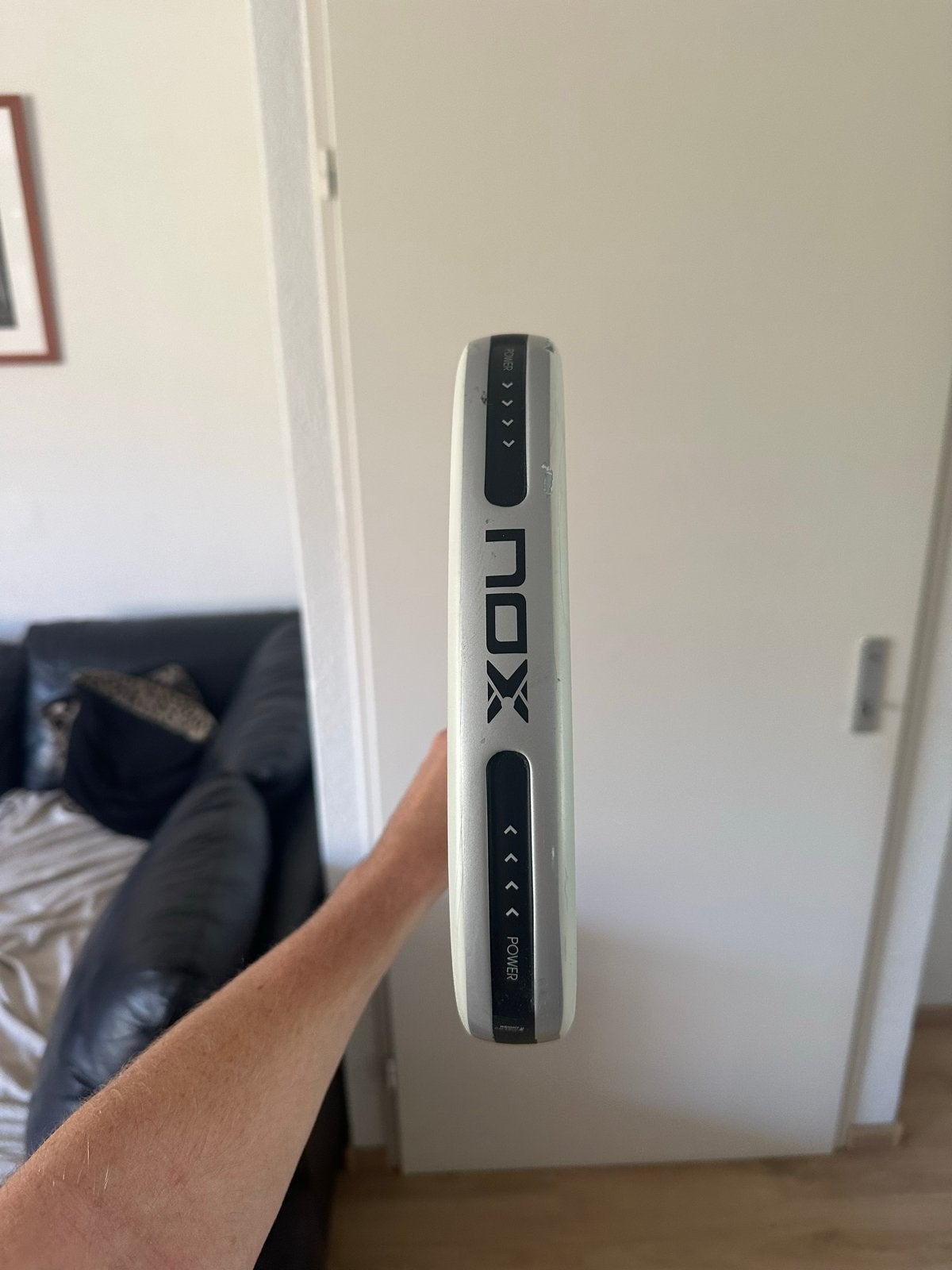 Nox AT10 Padelracket - Zo goed als nieuw, Sport en Fitness, Padel, Ophalen of Verzenden, Zo goed als nieuw, Padelracket