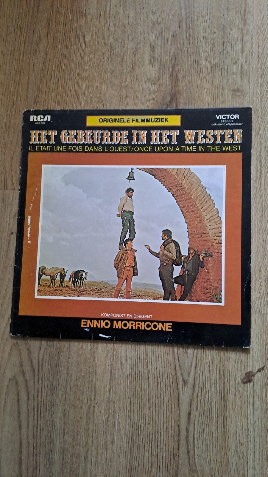 Once upon a time in the west- Ennio Morricone LP, Cd's en Dvd's, LP, Gebruikt, Soundtrack, Originele persing